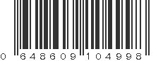 UPC 648609104998