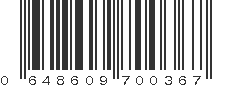 UPC 648609700367