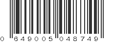 UPC 649005048749