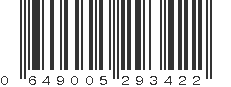 UPC 649005293422