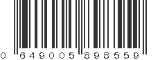 UPC 649005898559