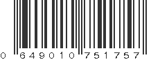 UPC 649010751757