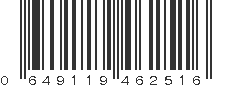 UPC 649119462516