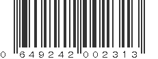 UPC 649242002313