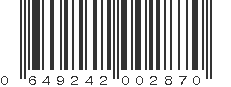 UPC 649242002870