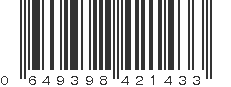 UPC 649398421433