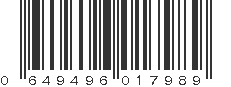 UPC 649496017989