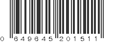 UPC 649645201511