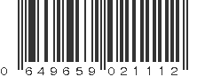 UPC 649659021112