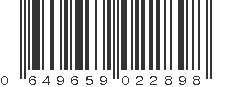 UPC 649659022898