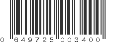 UPC 649725003400