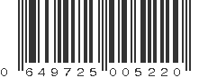 UPC 649725005220