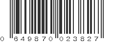 UPC 649870023827