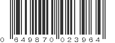 UPC 649870023964