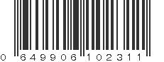 UPC 649906102311