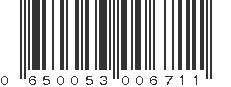 UPC 650053006711