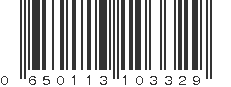 UPC 650113103329