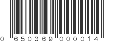 UPC 650369000014