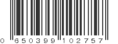 UPC 650399102757