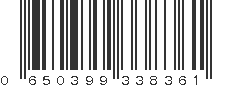 UPC 650399338361