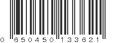 UPC 650450133621