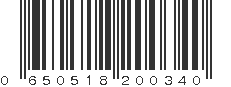 UPC 650518200340