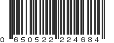 UPC 650522224684