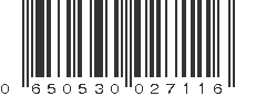 UPC 650530027116