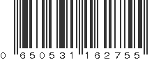 UPC 650531162755