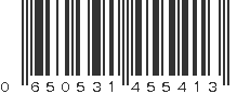 UPC 650531455413