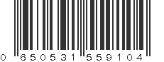 UPC 650531559104