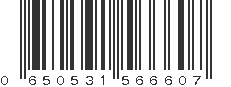 UPC 650531566607