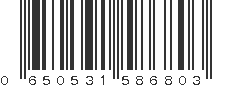 UPC 650531586803