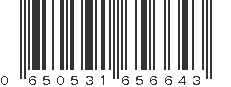 UPC 650531656643