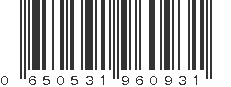 UPC 650531960931