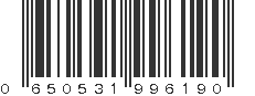 UPC 650531996190