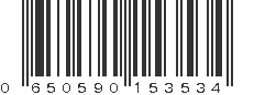 UPC 650590153534