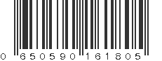 UPC 650590161805