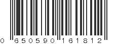 UPC 650590161812