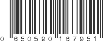 UPC 650590167951