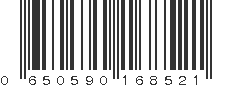 UPC 650590168521