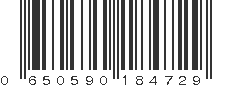 UPC 650590184729