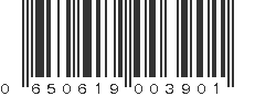 UPC 650619003901