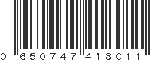 UPC 650747418011