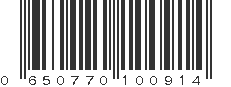 UPC 650770100914