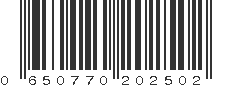 UPC 650770202502