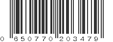 UPC 650770203479