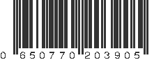 UPC 650770203905