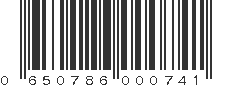 UPC 650786000741