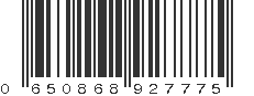 UPC 650868927775